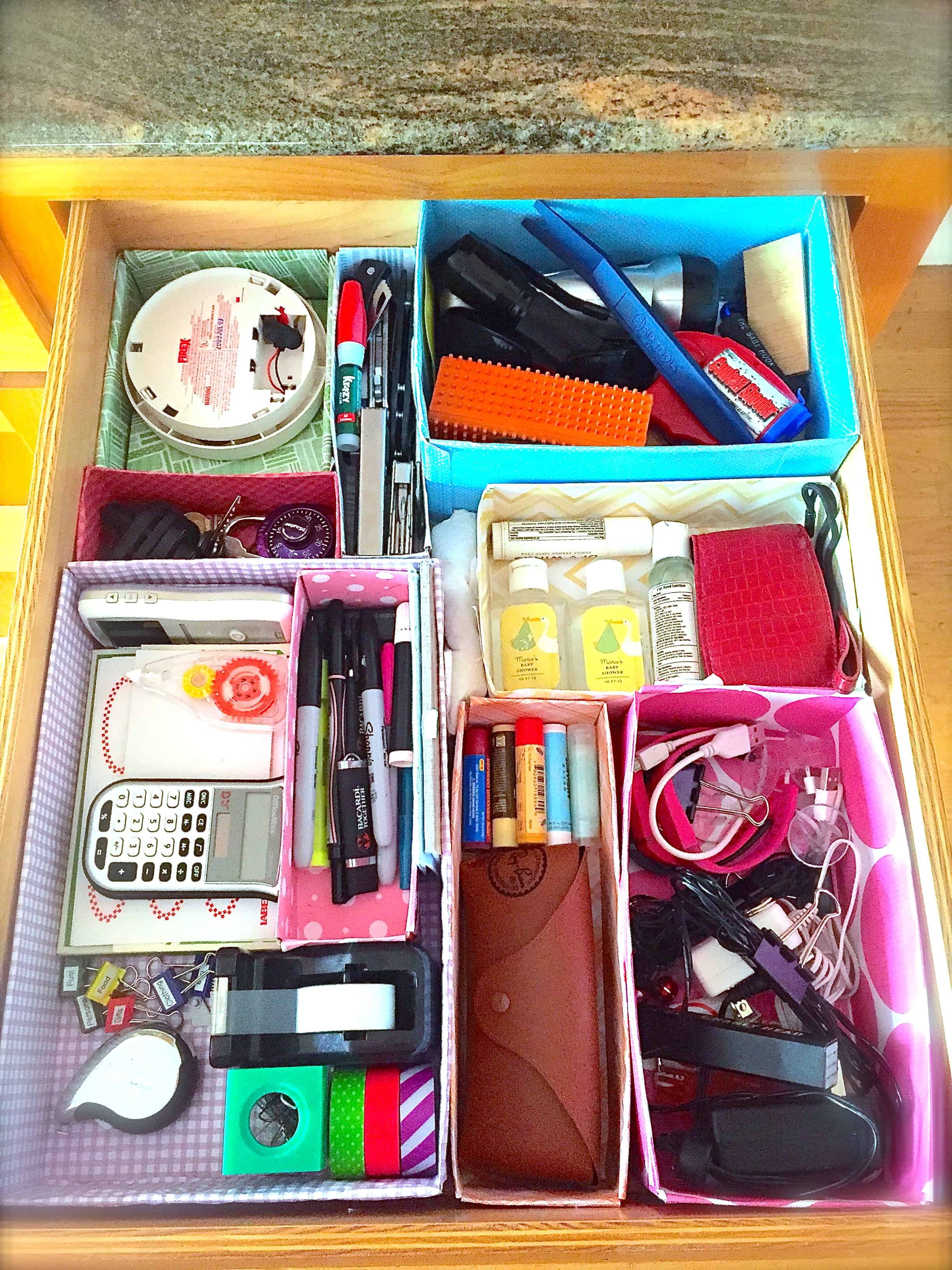 How To Create The Perfect Junk Drawer | Organized Marie