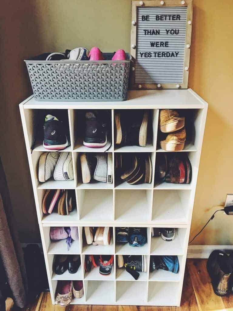 Shoe organization ideas