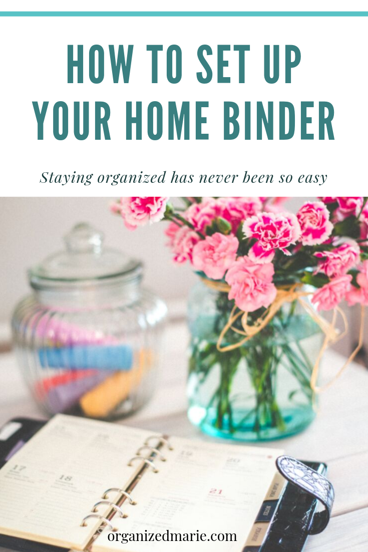 How To Set-Up Your Household Binder For The New Year