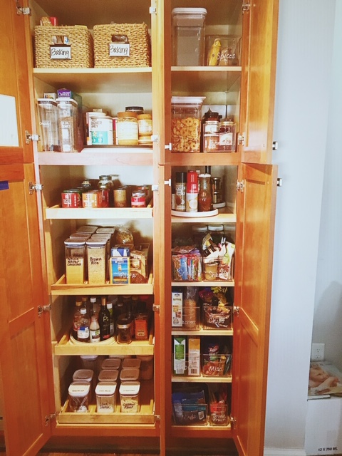 How To Organize A Pantry With Deep Shelves