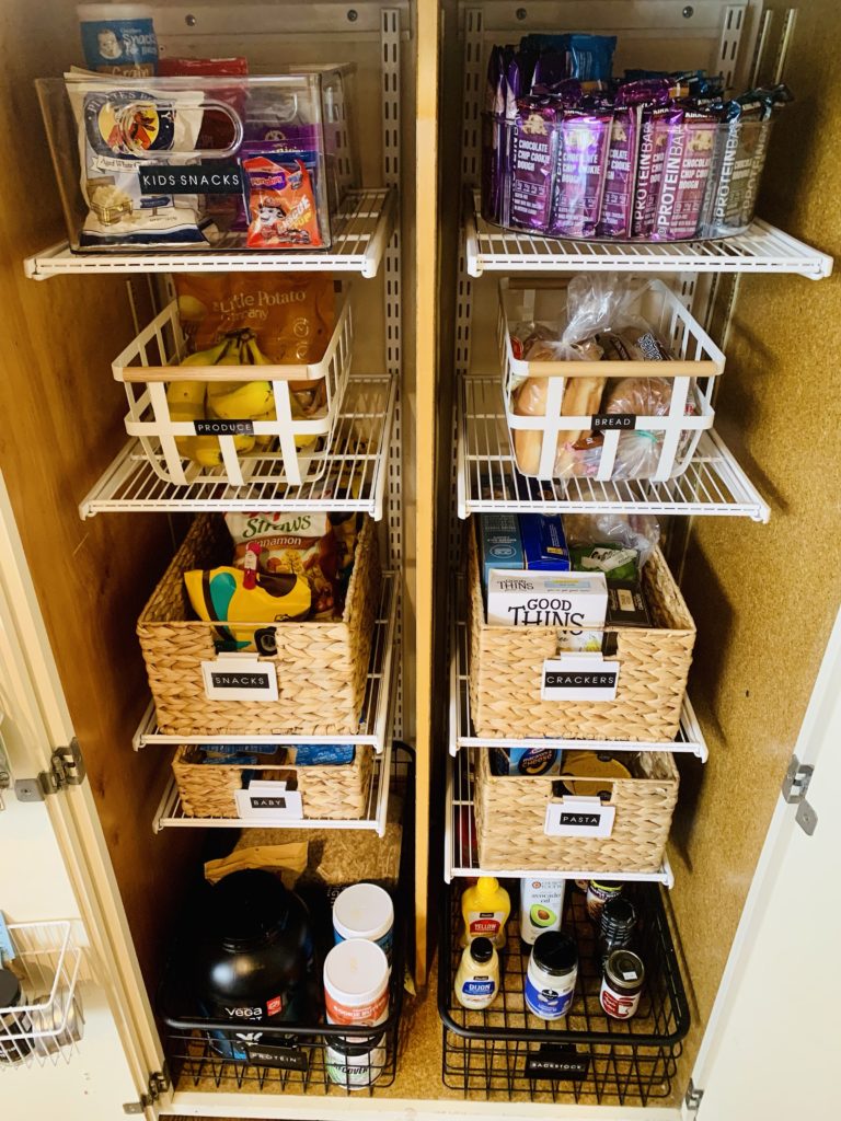 Nine Ideas to Organize a Small Pantry with Wire Shelving - Kelley