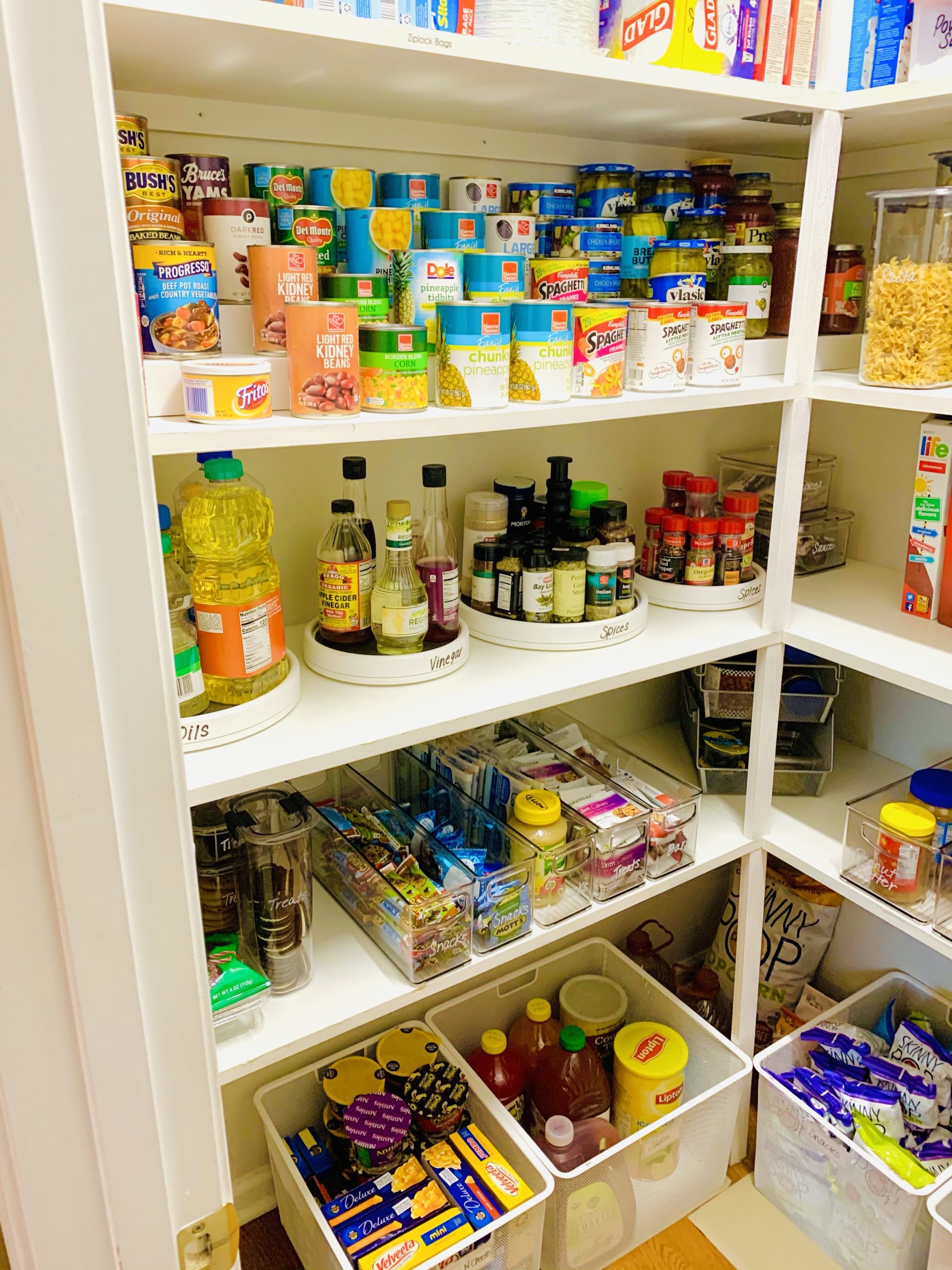 Ideas for pantry organization 