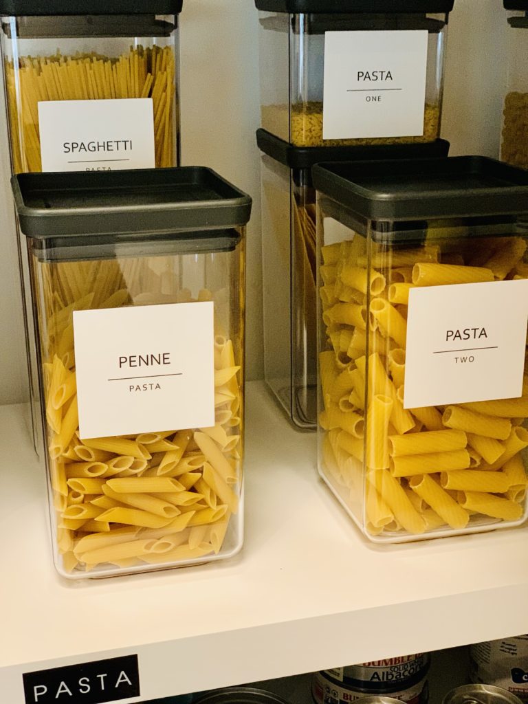 pantry organization containers