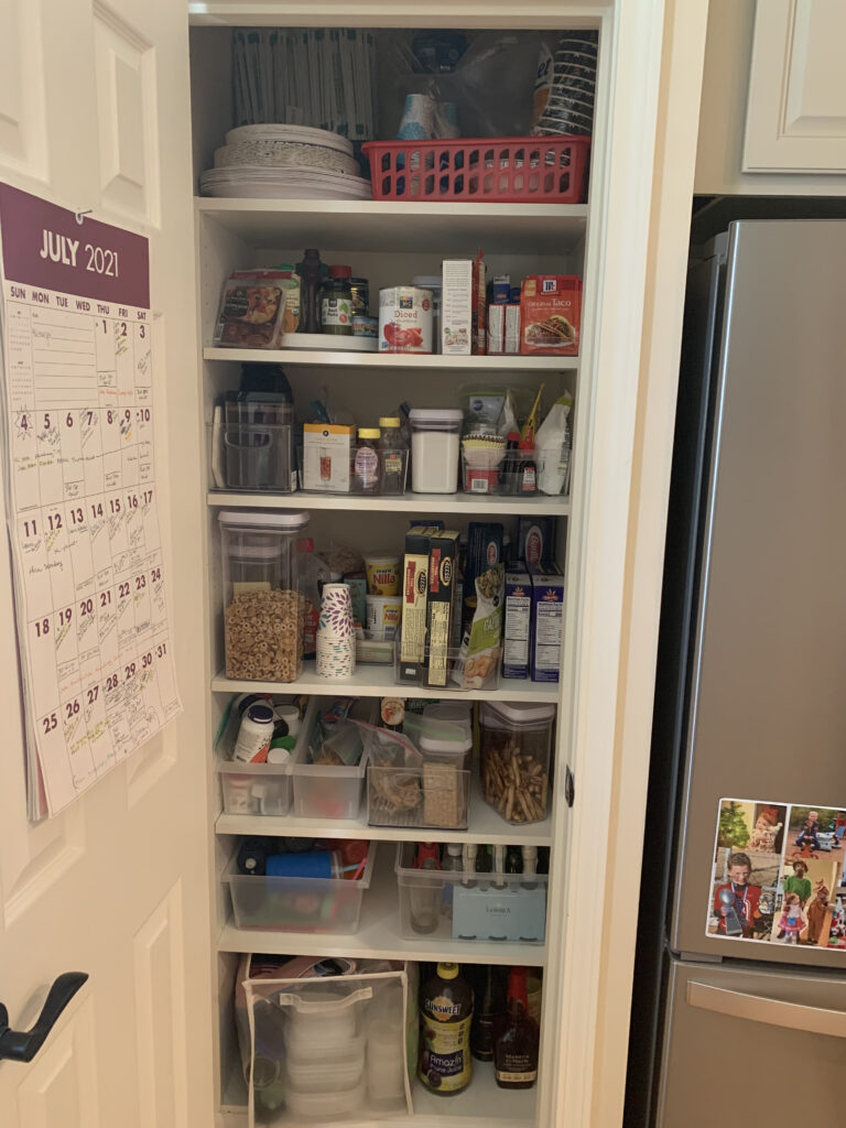 How To Organize A Pantry With Deep Shelves - Organized Marie