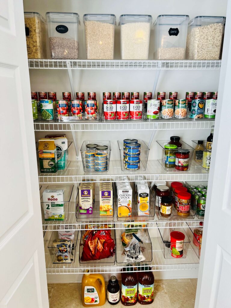 pantry wire shelves