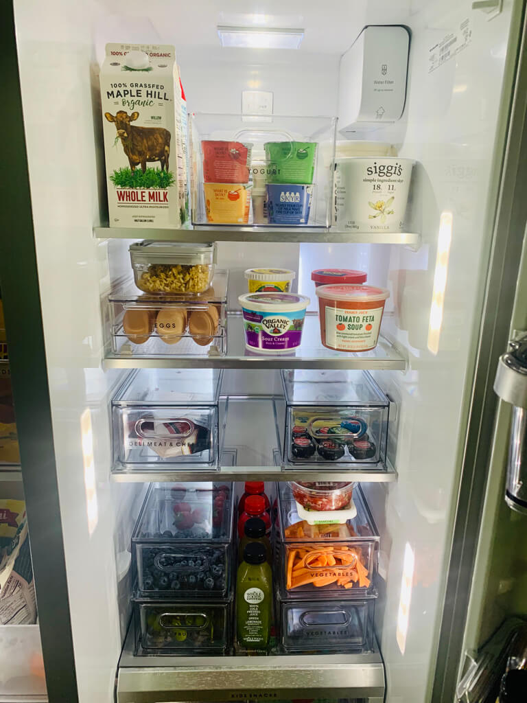 refrigerator organization