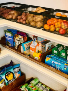 how to organize pantry