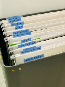 how to organize paper