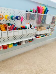 craft room organization