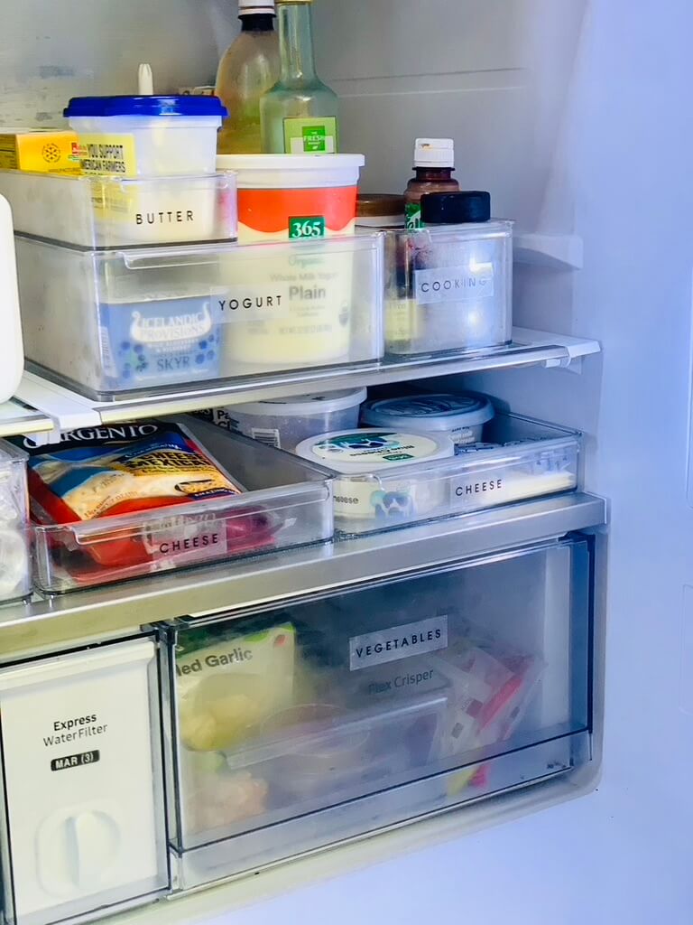 refrigerator organization