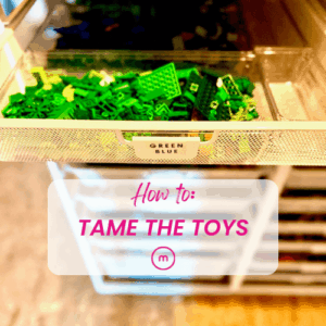 toy organizing tips, professional home organization tips, Organized Marie, Charlotte NC