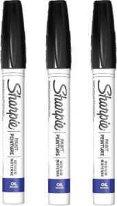 sharpie oil based paint marker
