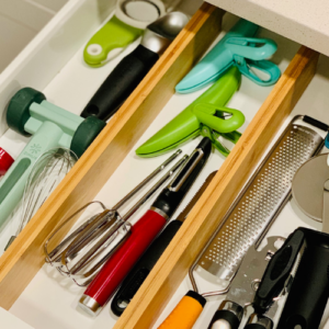 how to organize kitchen cabinets and drawers, professional organizer tips, Organized Marie