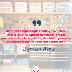 6 home organizing habits, professional home organizer, Organized Marie, Charlotte NC