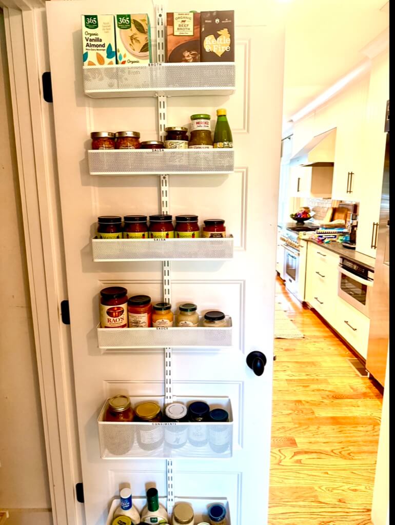 pantry door organizer