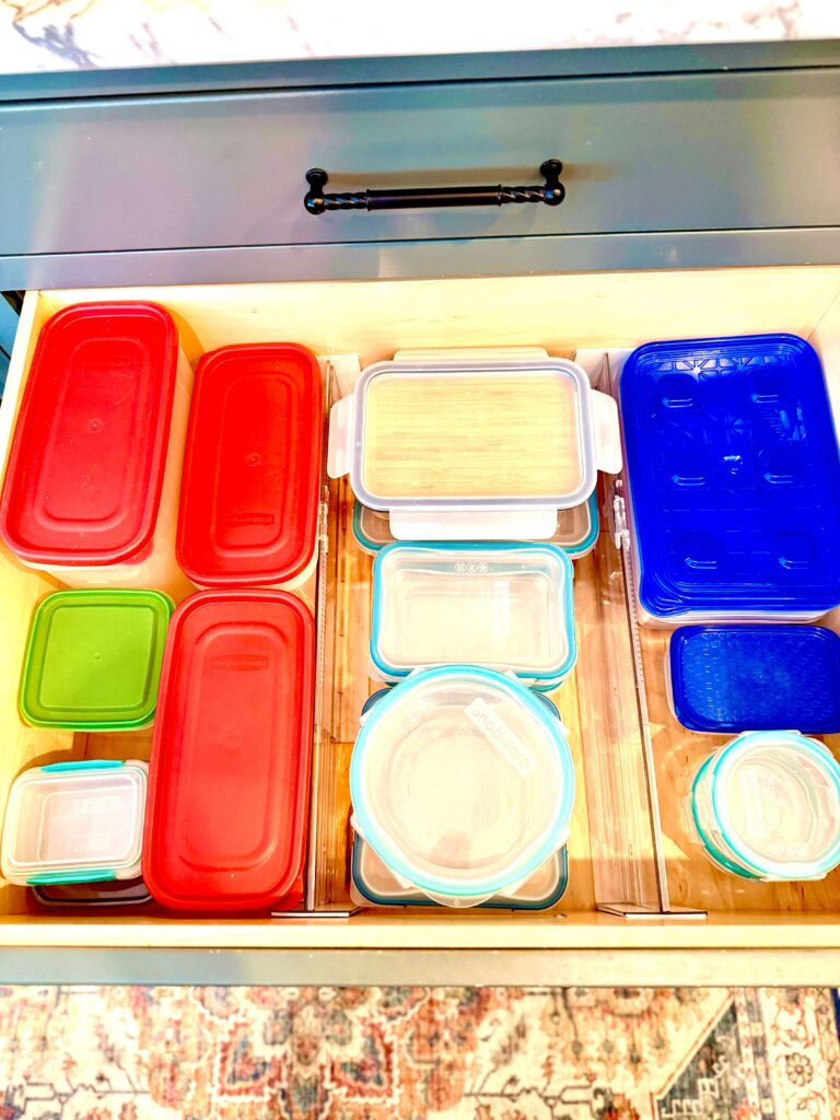 Tupperware storage